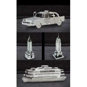  Metal Works New York City 3D Laser Cut Model Marvels 4 