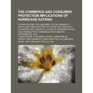  The commerce and consumer protection implications of Hurricane 