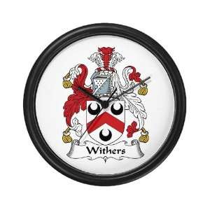  Withers Family Wall Clock by CafePress: Home & Kitchen
