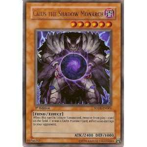    EN001 Caius the Shadow Monarch Starter Deck Card [Toy]: Toys & Games