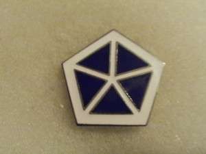 United States Army 5th Corps small military pin  