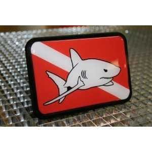   Dive Shark Symbol Trailer Hitch Cover Auto Car Truck 