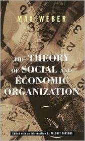   Organization, (0684836408), Max Weber, Textbooks   