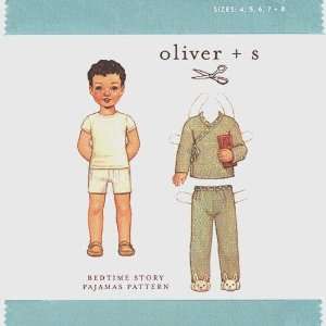  Oliver + S Bedtime Story Pajamas 4 to 8 By The Each: Arts 