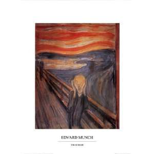  Scream by Edvard Munch 20x28