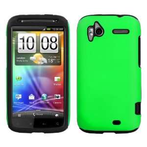  Dual Layer Cover Case for HTC Sensation 4G, Black/Cool 