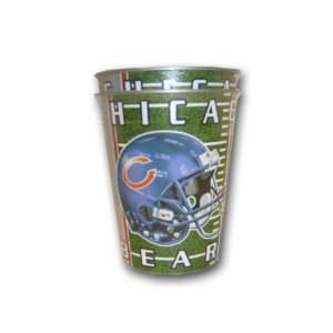  NFL Chicago Bears Cups (16 Ounce, 2 Pack): Sports 