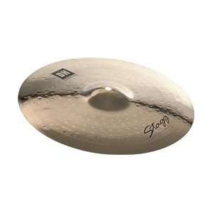  Stagg Dh Dual Hammered Brilliant Medium Crash Cymbal 15 