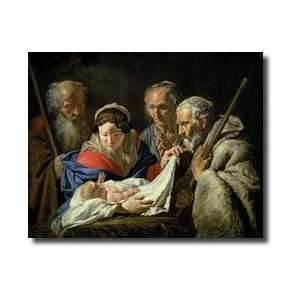 Adoration Of The Infant Jesus Giclee Print 