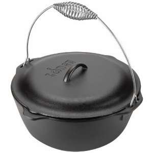    Lodge 7 qt. Traditional Dutch Oven with Wire Bail