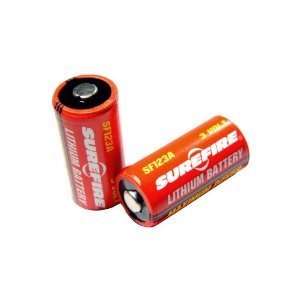  SureFire 6 Pack Premium 123A Batteries Lithium SF123A GPS 