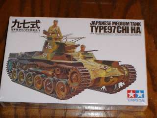 35 Scale,WW2,Japan, Type 97 Chi Ha Tank, Model(NIB)  