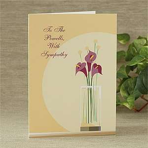  Personalized Sympathy Cards   Flowers Health & Personal 