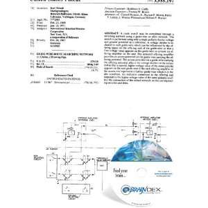   NEW Patent CD for GUIDE WIRE ROUTE SEARCHING NETWORK 