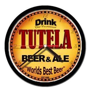  TUTELA beer and ale cerveza wall clock 