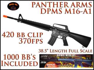 Panther Arms DPMS M16 A1 Spring Powered Airsoft Rifle 370 FPS M4 M16 