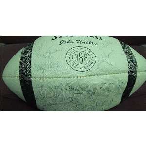  1961 Baltimore Colts Autographed Football: Sports 