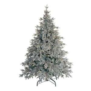   Pine Blue Full 4 1/2 Foot Christmas Tree Prelit with Clear Home