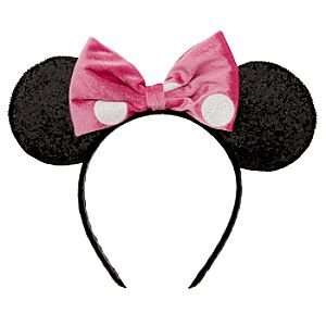    Disney Store Exclusive Pink Minnie Mouse Ears Costume: Clothing