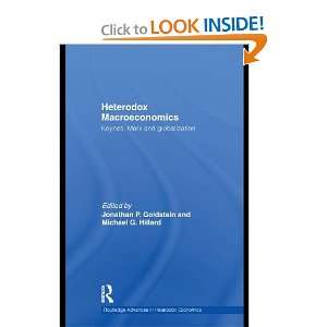   in Heterodox Economics) (9780203876701) Jonathan P. Goldstein Books