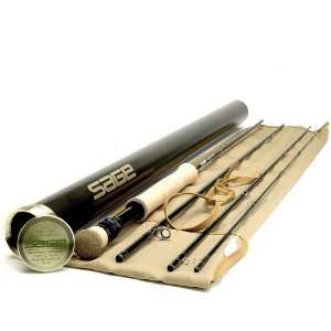  Sage Z Axis 6101 4 Fly Rod (6 wt 100, 4 pc Saltwater Reel 