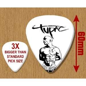  Tupac 2Pac BIG Guitar Pick: Musical Instruments