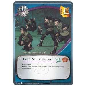  Naruto TCG Path to Hokage M 022 Leaf Ninja Forces Common 