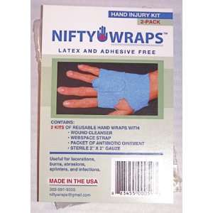  Nifty Wrap Hand Injury Kit  2 Pack: Health & Personal Care