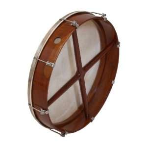    East BTGR 18 Outside Tunable Rosewood Bodhran Musical Instruments
