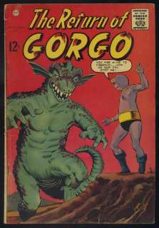 The Return Of Gorgo #2 Ditko Art and Cover  