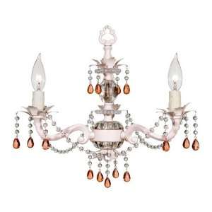  Georgia Pink Chandelier