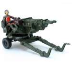Heavy Artillery Laser GI Joe Vehicle and Grand Slam   Complete