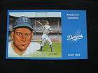 1988 Postcard Brooklyn Dodgers 1950s Mickey Owen artwo