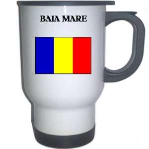  Romania   BAIA MARE White Stainless Steel Mug 