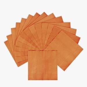 Neon Orange Luncheon Napkins   Tableware & Napkins