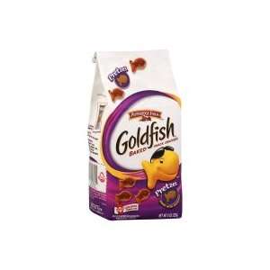  Goldfish Baked Snack Crackers, Pretzel,8oz, (pack of 2 
