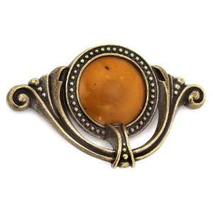  Bakelite Inspired Pull Antique Brass