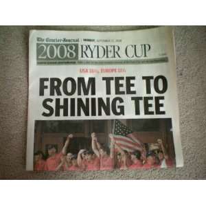   Cup    Courier Journal Newspaper Special Section 