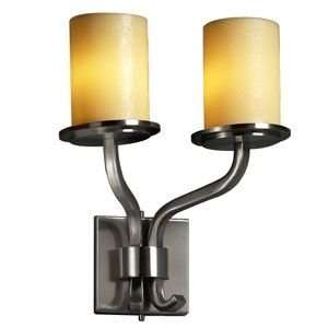 Justice Design Group   CandleAria Sonoma Double Wall Sconce : R066199 