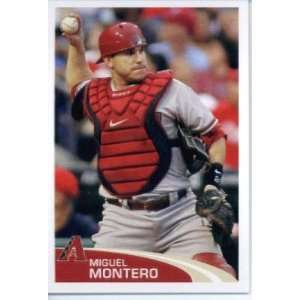  2012 Topps Baseball MLB Sticker #256 Miguel Montero 