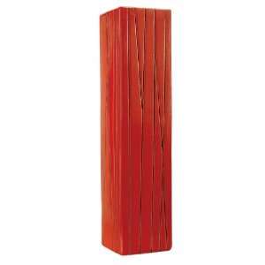  Kaya Tall Red Striped Vase