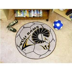  Virginia Commonwealth Rams NCAA Soccer Ball Round Floor 