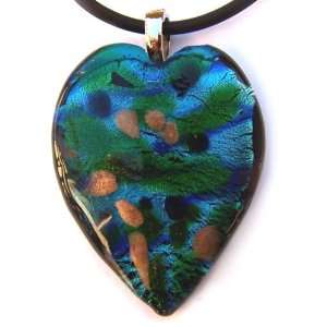  Murano art glass Pendant lampwork necklace L29 Everything 