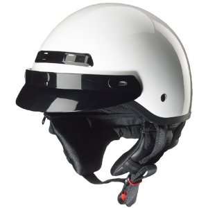  Zox Banos Glossy White Xl Helmet: Automotive