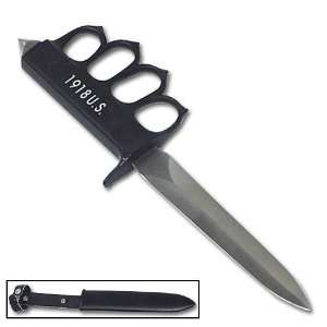  Trench Knife Double Edged Stainless Blade Sports 