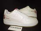 2002 Nike Air Force 1 I BELIEVE WHITE LACQUER RED SILVER Co.JP Low Sz 