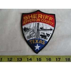  Jefferson County Texas Sheriff Police Patch Everything 