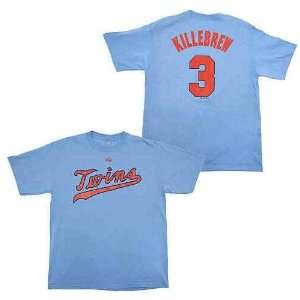  Minnesota Twins Harmon Killebrew Name and Number Jersey T 