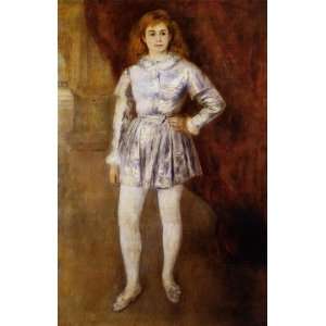  Oil Painting: Madame Henriot en travesti Pierre Auguste 