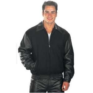  Classic Varsity Wool & Leather Jacket Sz XL: Sports 